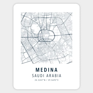 medina simple map Sticker